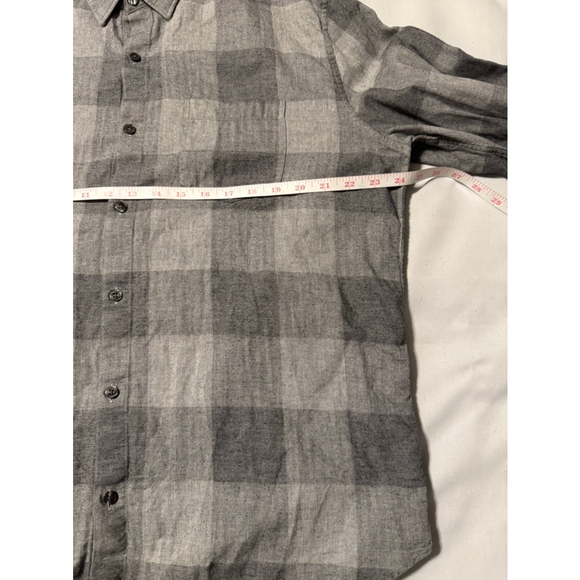 Men's Bonobos Gray Plaid Button-Down Shirt Size XXL - Picture 4 of 5